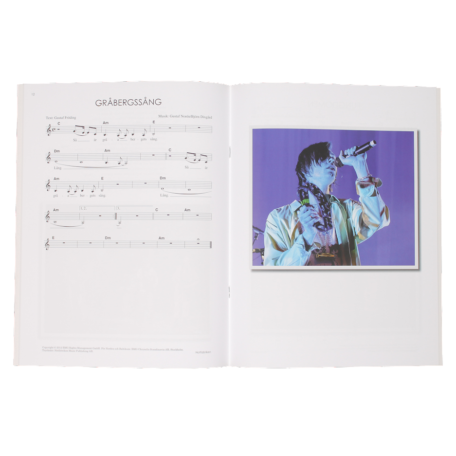 Infruset Notebook (sheet music)