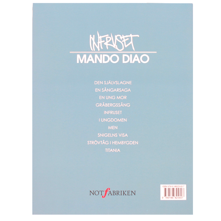 Infruset Notebook (sheet music)