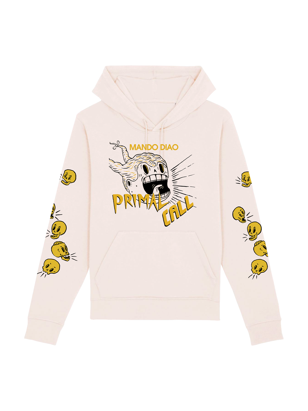 PRIMAL CALL OFF-WHITE HOODIE